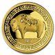 0.5 Gram. 9999 Fine Gold 24k Year Of The Ox Coin 2021