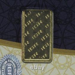 0.5 Gram Gold Bar IGR In Assay