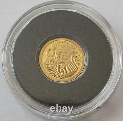0.5 gram Gold Coin. 2014 Ireland 20 Euro, Battle of Clontarf