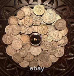 $1.00 FV in 90% Silver Coins & 1 gram of 24k Gold Bullion US Silver & Gold