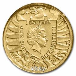 1/2 Gram 9999 Gold Czech Lion of Judah Coin in $100 Malaya & Borneo Gold Foil