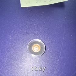 1/2 gram 24k gold. Abe Lincoln memorial coin