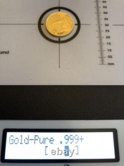 1/4oz 9999 Fine Gold $25 Freedom Tower Coin July 4, 2004 N Marianna Islands Nice