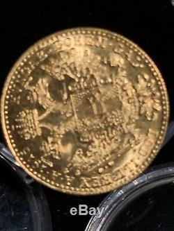 1 Gold Ducat Coin Pure Gold 3.4 Grams