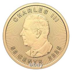 1 Gram 2025 Gold Maple Leaf Coin. 9999 Pure Gold Bullion Maplegram