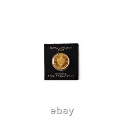 1 Gram 2025 RCM Royal Canadian Mint. 9999 Fine Gold Maple Leaf Coin Maplegram