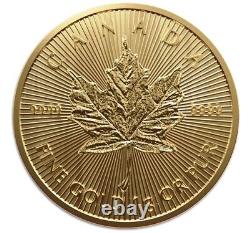 1 Gram Coins. 9999 Gold Royal Canadian Mint Brilliant Uncirculated MapleGram
