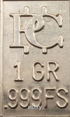 1 Gram Fine Gold Bar Breaks into 15 + FREE SILVER K