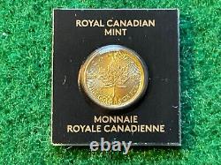 1 Gram Gold Canadian Mint T8