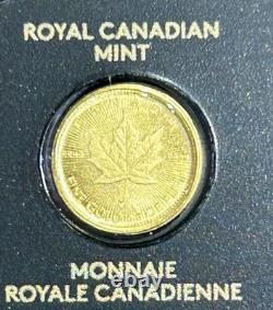 1 Gram Gold Maple Leaf. 9999 Fine Coin Maplegram In Assay 2025
