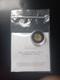 1 Gram Proof Gold Round, Good Luck, Real Four Leaf Clover In Capsule With Coa