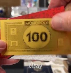 1 Gram Samoa. 999 Fine Gold Monopoly Note Licensed Monopoly Bullion -gift Gold