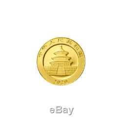 1 gram 2020 Chinese Panda Gold Coin