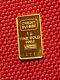 1 Gram Credit Suisse 999,9 Fine Gold Minted Bar #23282