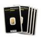 1 Gram Gold Bar Argor-heraeus (in Assay) Lot Of 5