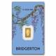 1 Gram Gold Bridgerton Minted Bar (in Card)