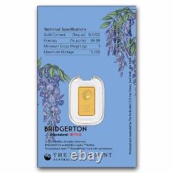 1 gram Gold Bridgerton Minted Bar (in card)