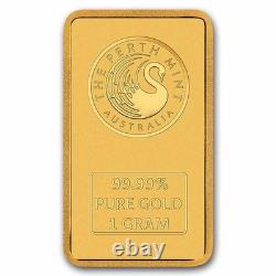 1 gram Gold Bridgerton Minted Bar (in card)