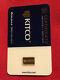 1 Gram Kitco (by Goldas) 999,9 Fine Gold Swiss Bar In Sealed Assay Card