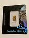 1 Gram Scottsdale Mint 9999 Fine Gold'prepper' Art Bar In Certified Assay Card