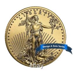 $10 American Gold Eagle 1/4 oz Brilliant Uncirculated Random Year