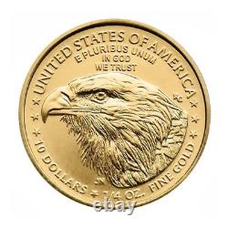 $10 American Gold Eagle 1/4 oz Brilliant Uncirculated Random Year