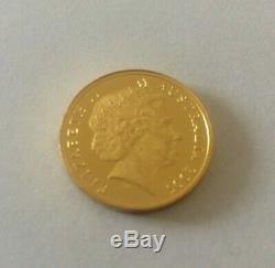 10 Cents Gold Coin Australia 2005 24ct Bullion Perth Mint Limited Ed 12.2 grams