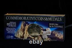 10 Commandments. 9999 Gold Biblical Coin Set Holy Land Set 12.44 grams Tw otx200