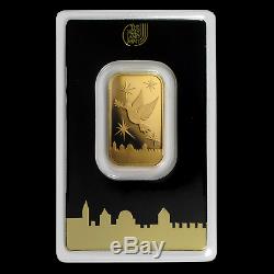 10 gram Gold Bar Holy Land Mint Dove of Peace (Argor-Heraeus) SKU#167446