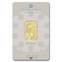 10 gram Gold Bar The Royal Mint Britannia SKU#253877