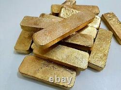 1000 Grams Scrap Gold Bar For Gold Recovery Melted Different Computer Coin Pins