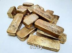 1000 Grams Scrap Gold Bar For Gold Recovery Melted Different Computer Coin Pins