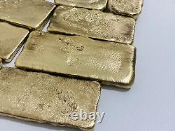 1000 Grams Scrap Gold Bar For Gold Recovery Melted Different Computer Coins Pins