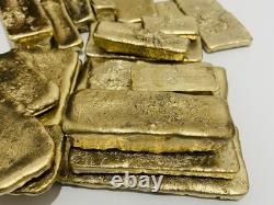 1000 Grams Scrap Gold Bar For Gold Recovery Melted Different Computer Coins Pins