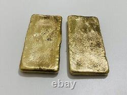 1000 Grams Scrap Gold Bar For Gold Recovery Melted Different Computer Coins Pins