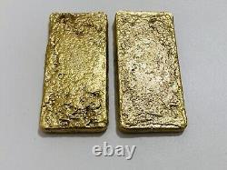 1000 Grams Scrap Gold Bar For Gold Recovery Melted Different Computer Coins Pins