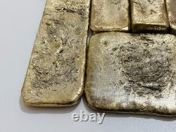 1000 Grams Scrap Gold Bar For Gold Recovery Melted Different Computer Coins Pins