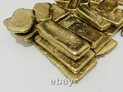 1000 Grams Scrap Gold Bar For Gold Recovery Melted Different Computer Coins Pins