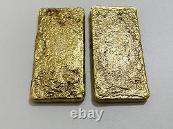 1000 Grams Scrap Gold Bar For Gold Recovery Melted Different Computer Coins Pins