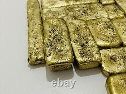 1000 Grams Scrap Gold Bar For Gold Recovery Melted Different Computer Coins Pins