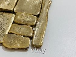 1000 Grams Scrap Gold Bar For Gold Recovery Melted Different Computer Coins Pins
