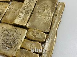 1000 Grams Scrap Gold Bar For Gold Recovery Melted Different Computer Coins Pins