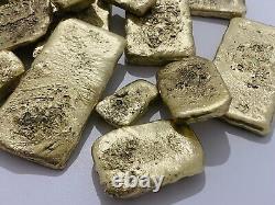 1000 Grams Scrap Gold Bar For Gold Recovery Melted Different Computer Coins Pins