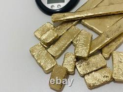 1000 Grams Scrap Gold Bar For Gold Recovery Melted Different Computer Coins Pins