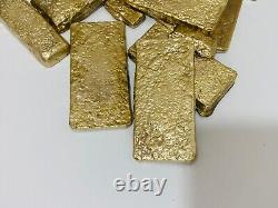 1000 Grams Scrap Gold Bar For Gold Recovery Melted Different Computer Coins Pins