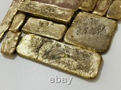 1000 Grams Scrap Gold Bar For Gold Recovery Melted Different Computer Coins Pins