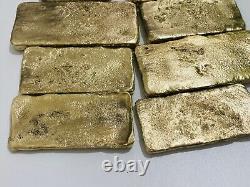 1000 Grams Scrap Gold Bar For Gold Recovery Melted Different Computer Coins Pins