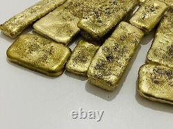 1000 Grams Scrap Gold Bar For Gold Recovery Melted Different Computer Coins Pins