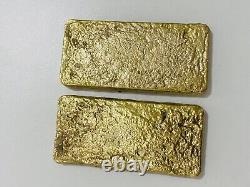 1000 Grams Scrap Gold Bar For Gold Recovery Melted Different Computer Coins Pins