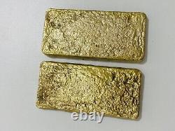 1000 Grams Scrap Gold Bar For Gold Recovery Melted Different Computer Coins Pins